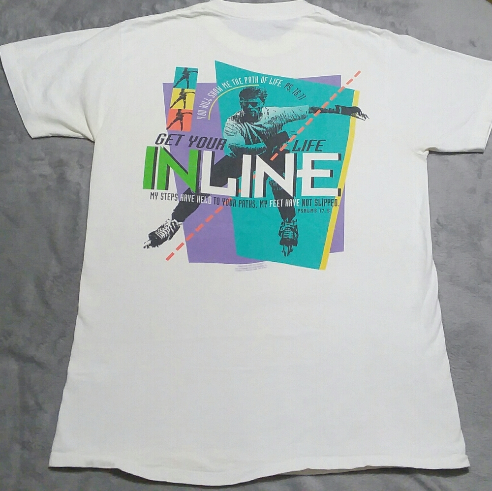 Vintage 1992 Christian Psalms T Shirt